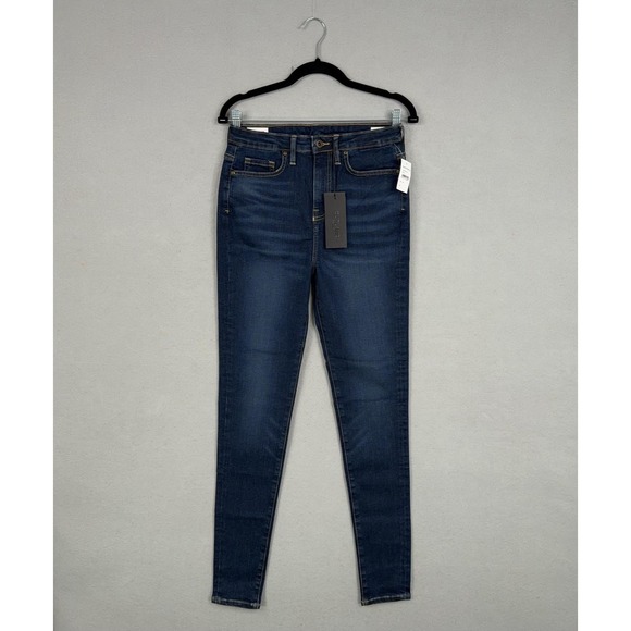 Outland Denim Denim - Outland Jeans Womens 29 Blue Denim Harriet High Rise Skinny 30 Inseam Organic